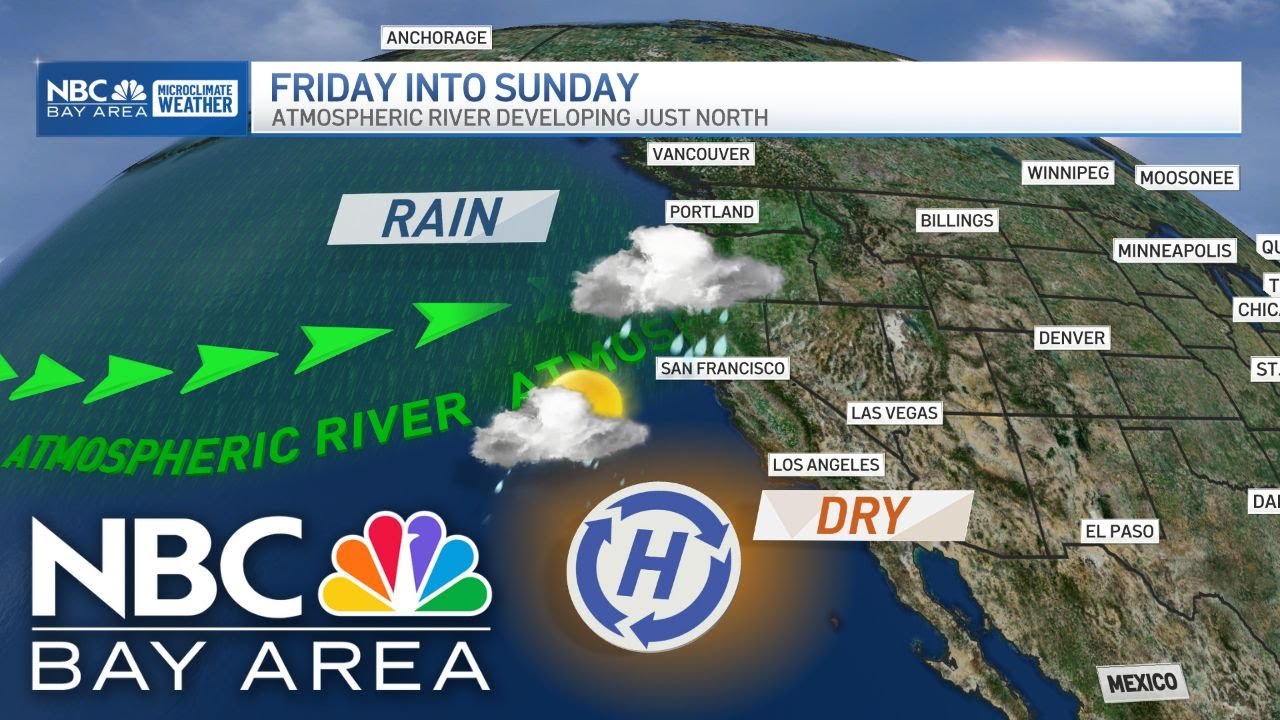 Bay Area forecast: California atmospheric river to bring return of rain ...