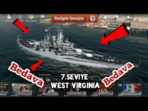 Warships Blitz | Nasıl Bedava 7. Seviye Gemi Alınır😱