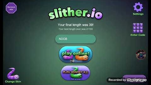 NOOB VS PRO VS HACKER VS Troll in slither.io