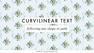 Adobe Illustrator Tutorial: Curvilinear text following any shape or path