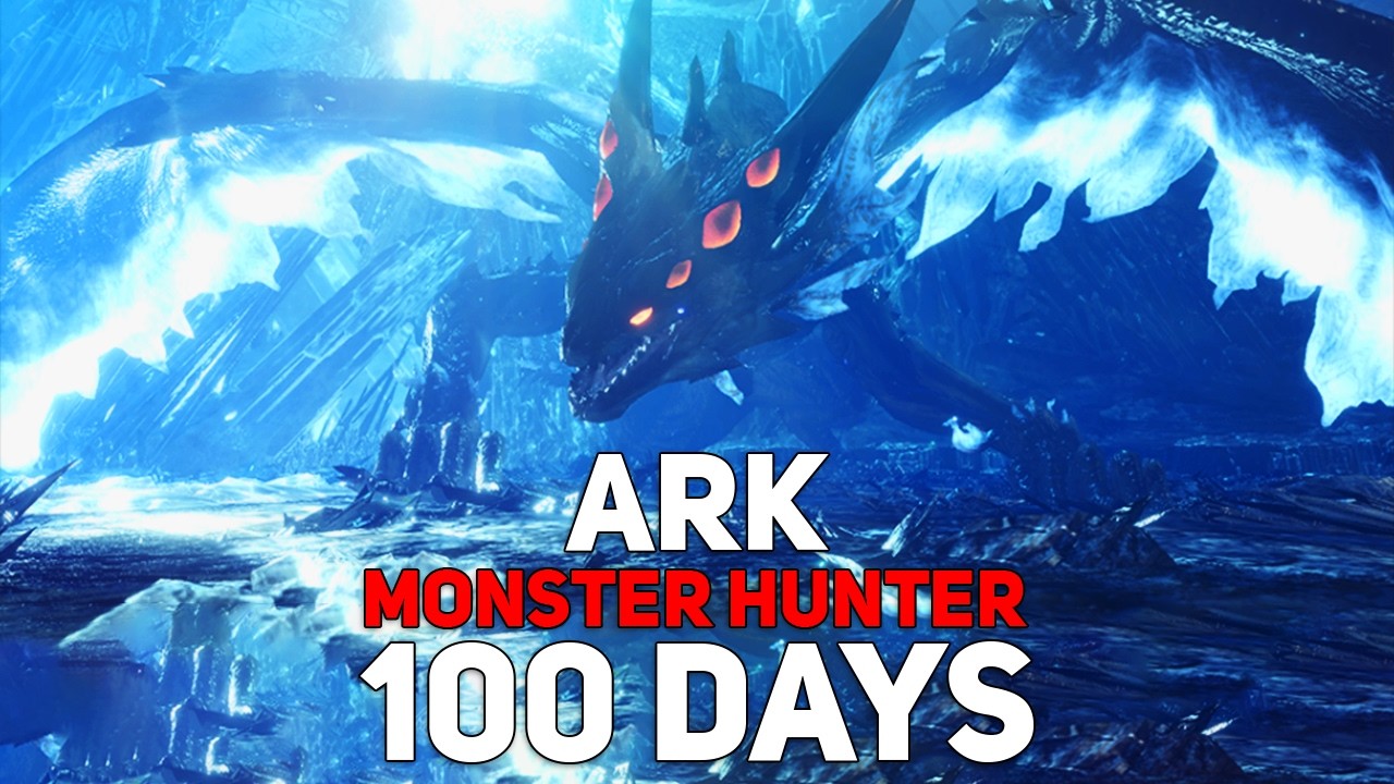 Trọn Bộ 100 Ngày Trong ARK Monster Hunter !!