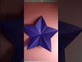Paper Star⭐#Shorts#