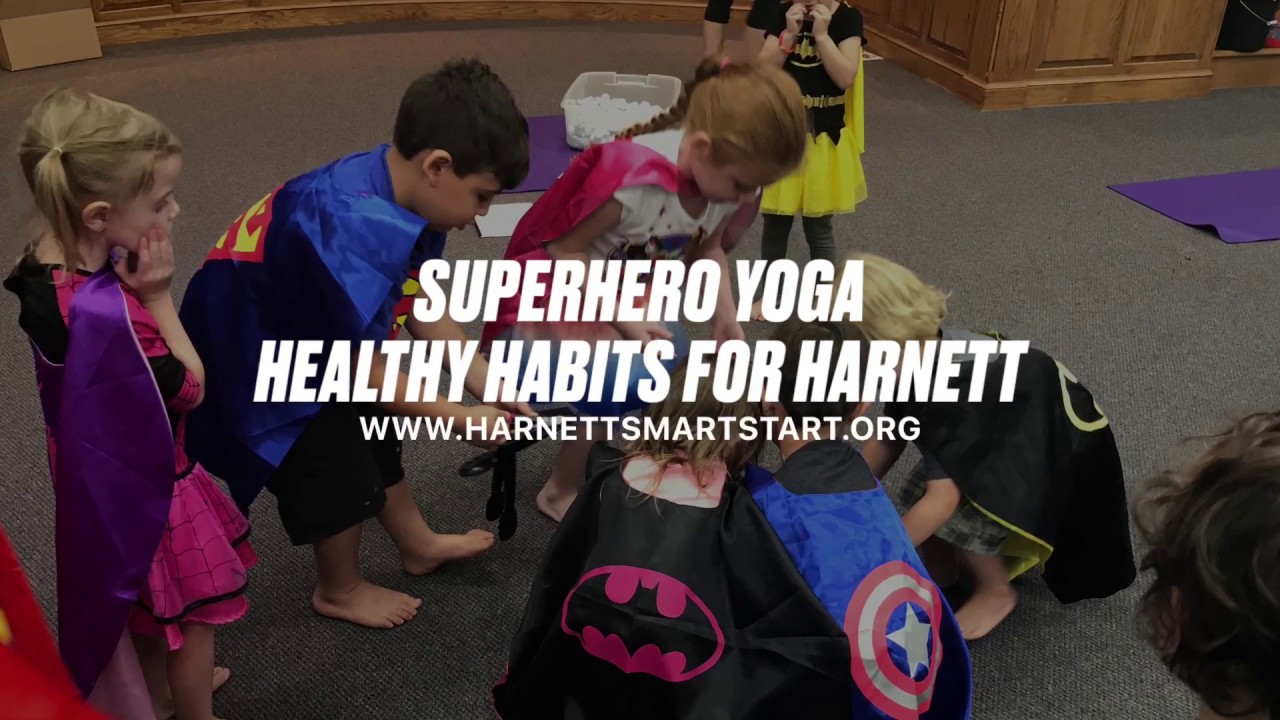 Superhero Yoga Class - June 2018