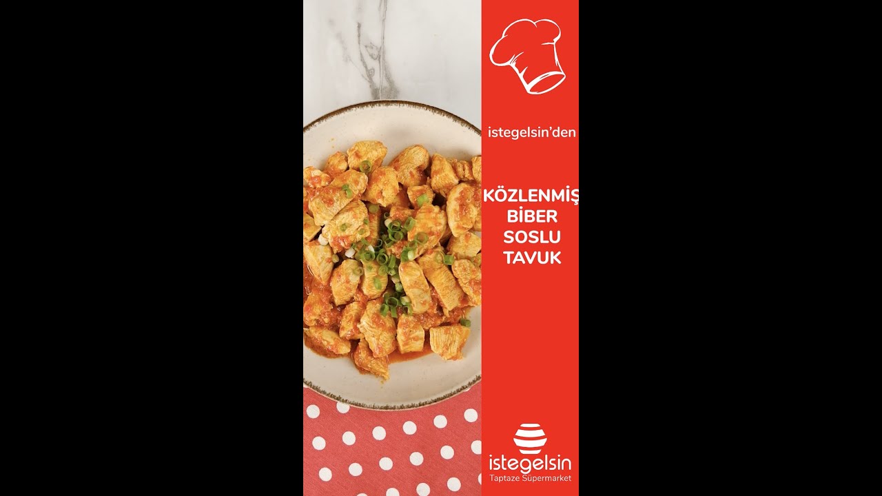 Yemek Tarifleri | Közlenmiş Biber Soslu Tavuk Yemek Tarifleri | Közlenmiş Biber Soslu Tavuk