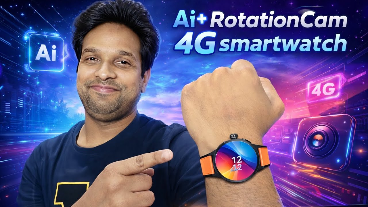 Ai+ RotateCam 4G 🔥 Android Smartwatch | Coming soon | All features Revealed | New video | Ai+