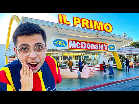 Mangio al PRIMO McDonald's del Mondo! 🍟🍔