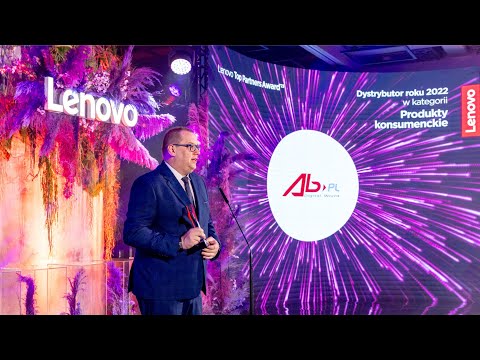 Lenovo Top Partners Award 2023 - komentuje Jarosław Banaś z AB S.A.