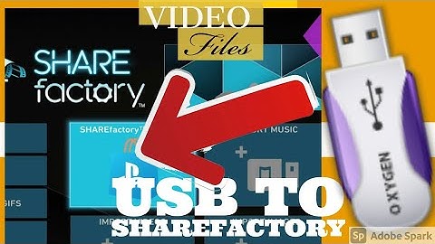 How to IMPORT VIDEOS to SHAREFACTORY on PS4 from USB Drive (2020)