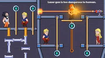 SAVE HER | Pull the Pin | Level 40-46 Walkthrough Android Mobile gameplay