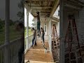 This Porch Was Completely Gone Until... #beforeandafter #renovation #transformation