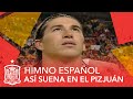 Así suena el himno español con la Selección en Sevilla