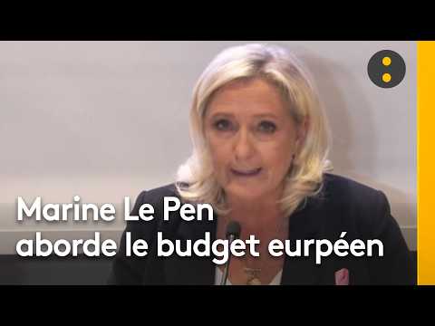 Marine Le Pen : "Être pro-France ne signifie pas être anti-Europe"