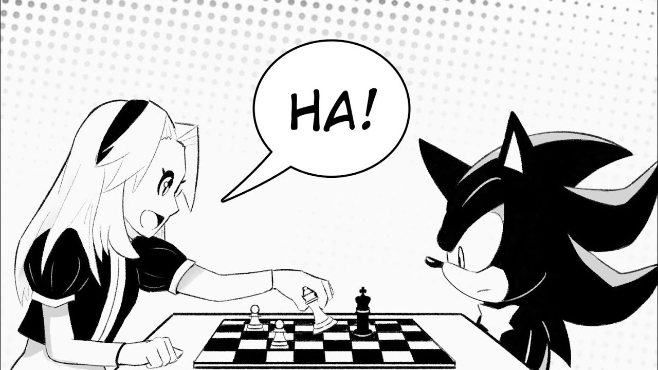 Shadow & Maria Juegan Ajedrez | Sonic Comic-Dub | Legacy of CHAOS 