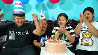 Kids Go To School | Thugs Sabotage Party And The Police Girl Helps Chun Get His Birthday Cake Back