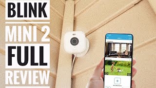 Blink Mini 2 Indoor/Outdoor Smart Security Camera (Plug-in) Full Review 💯😁