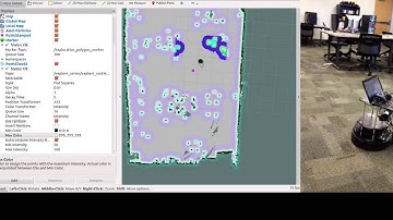 Turtlebot exploring the room