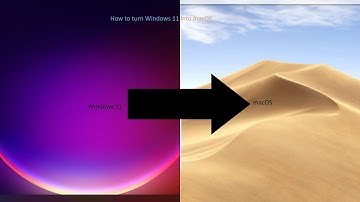 How to turn Windows 11 into Mac OS X Yosemite!