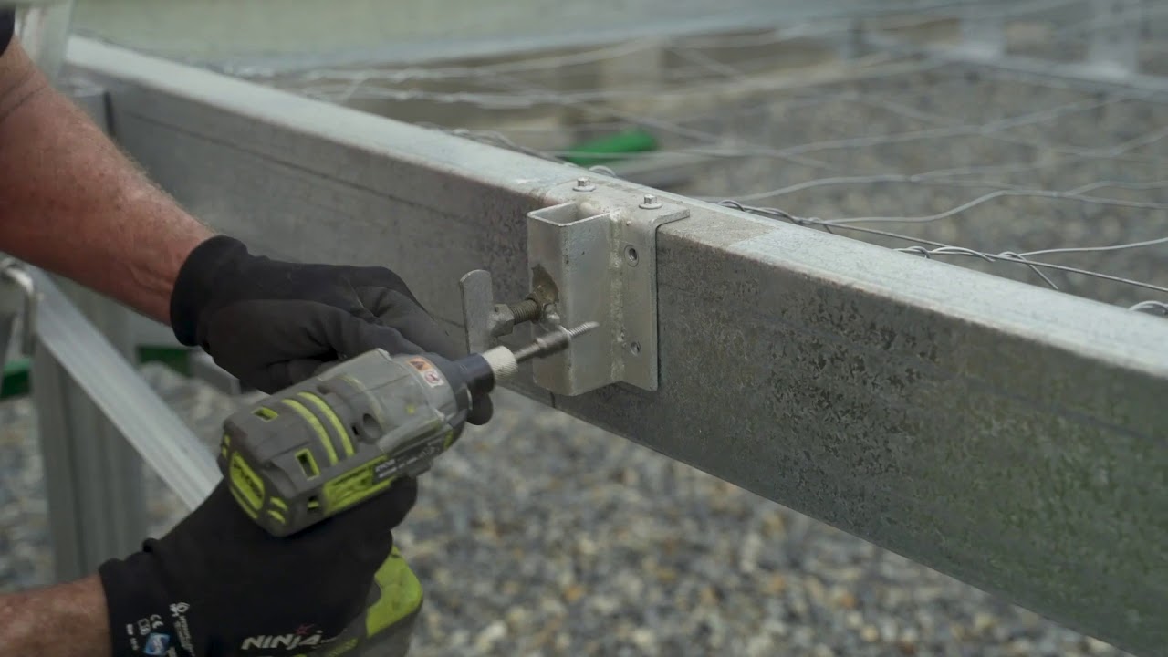 Roof Edge Protection | Right Angle Bracket - YouTube