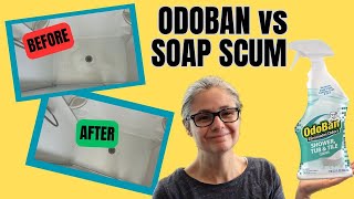 I Tested Odoban Shower Tub & Tile Cleaner On A Dirty Shower