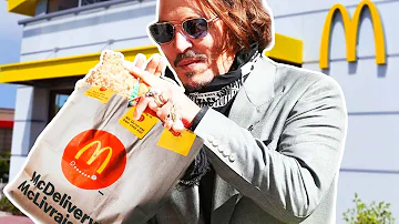 Does Johnny Depp eat meat?