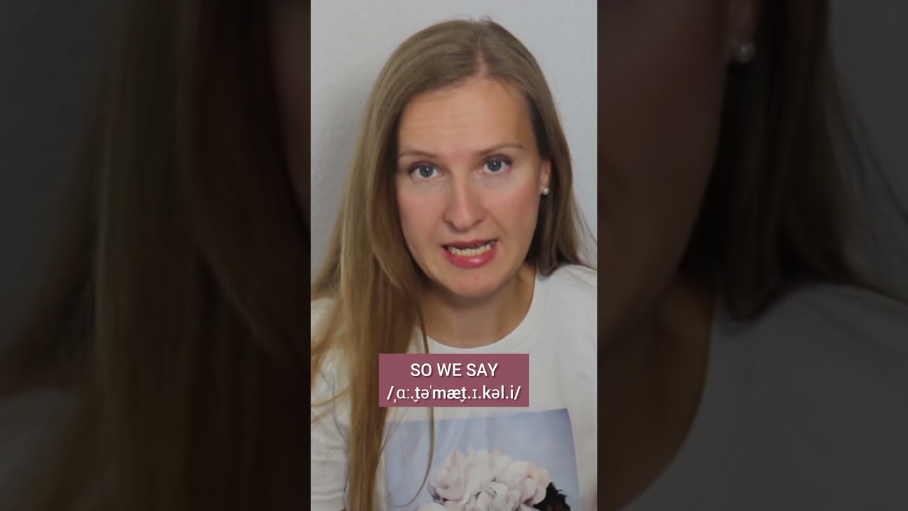 How to pronounce the word AUTOMATICALLY in American English