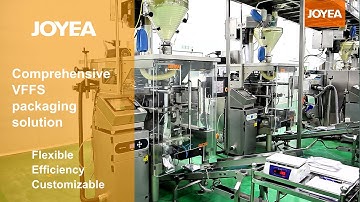 JOYEA vertical form fill seal machinery VFFS with auger filler line for infant formula milk powder