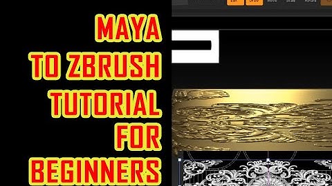 maya to zbrush | Maya To Zbrush Guide - Exporting & Importing Models | uv and alpha