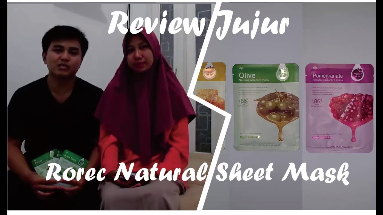 Bahaya Review Jujur Rorec Natural Sheet Mask Asli Youtube Bahaya Review Jujur Rorec Natural Sheet Mask Asli Youtube