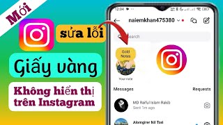 Cách Nhận Ghi Chú Vàng Trên Instagram 2024 | Cách Thêm Ghi Chú Vàng Trên Instagram