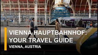 Inside of Vienna Hauptbahnhof | Vienna Station | Rail Ninja Review