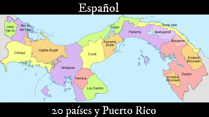 El mapa de los paises hispanohablantes