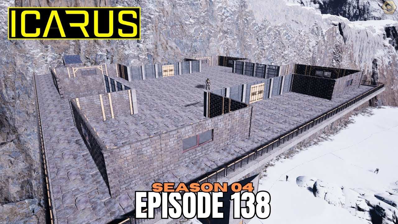 Adding Glass And Rebar Doors To The Build! Icarus Openworld Gameplay [S04E138]