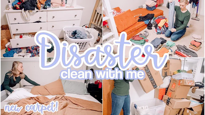 DISASTER CLEAN WITH ME // CLEANING MOTIVATION // W...