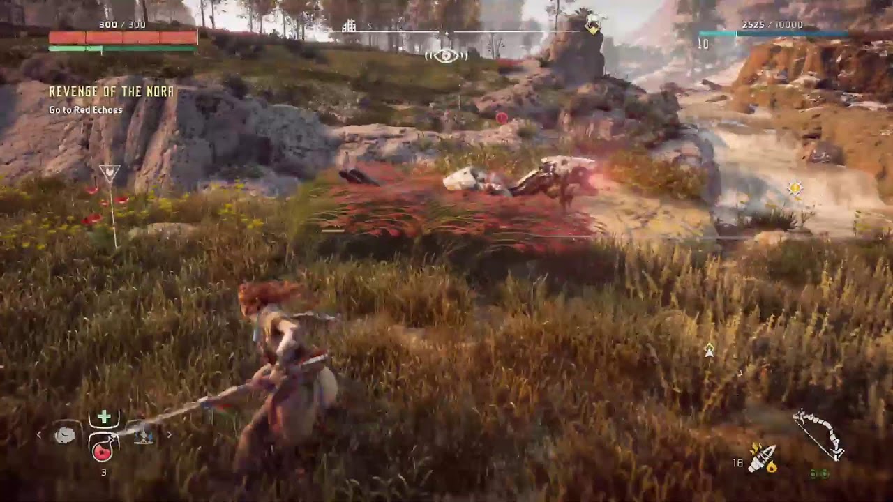 Horizon Zero Dawn PS5 GamePlay performance Mode