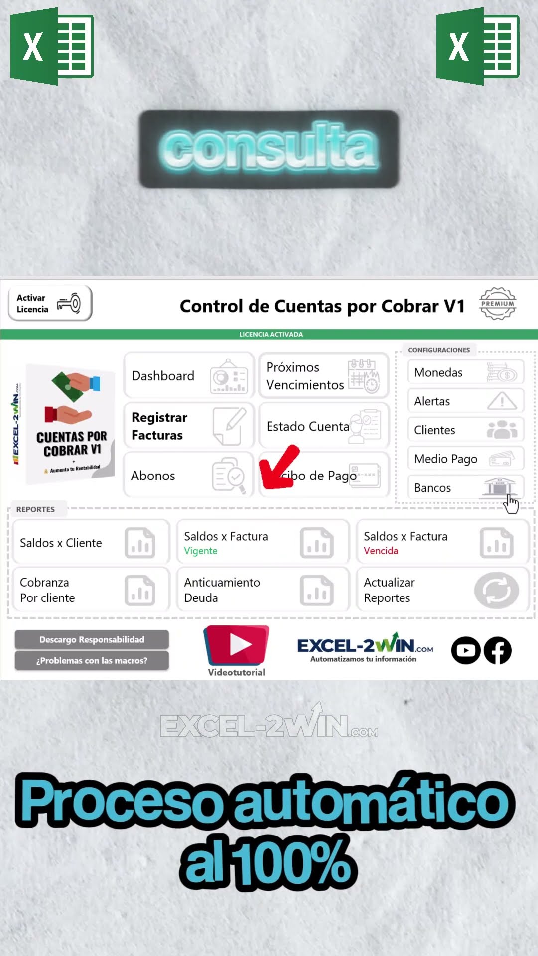 Lleva el control de tus cobros como un profesional