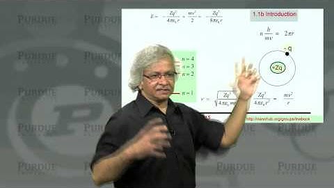 nanoHUB-U Fundamentals of Nanoelectronics B L1.1: Schrodinger Equation: Introduction