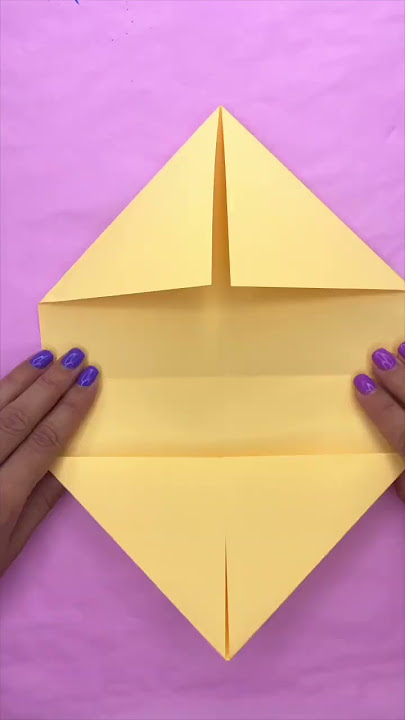 How to make EASY paper POPPER [origami banger, loud paper banger]