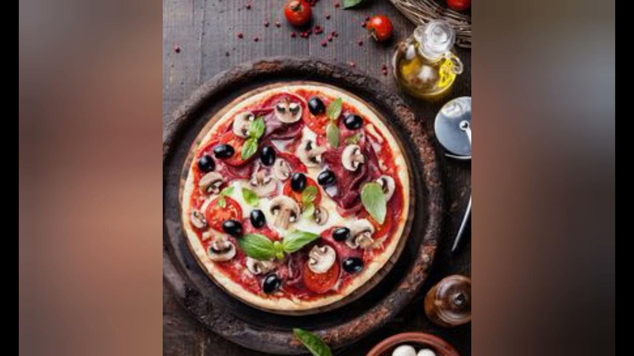 BLACK OLIVES PIZZA YouTube