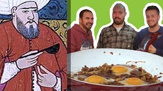 Osmanlı Sarayı Usulü Soğanlı Yumurta Pişirdik