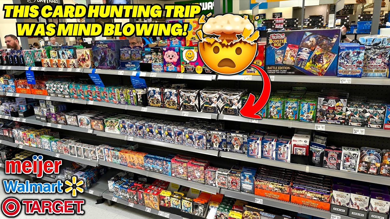 *THESE RESTOCKS WERE MINDBLOWING!🤯 WE FOUND TONS OF INSANE BOXES OF SPORTS CARDS!🔥