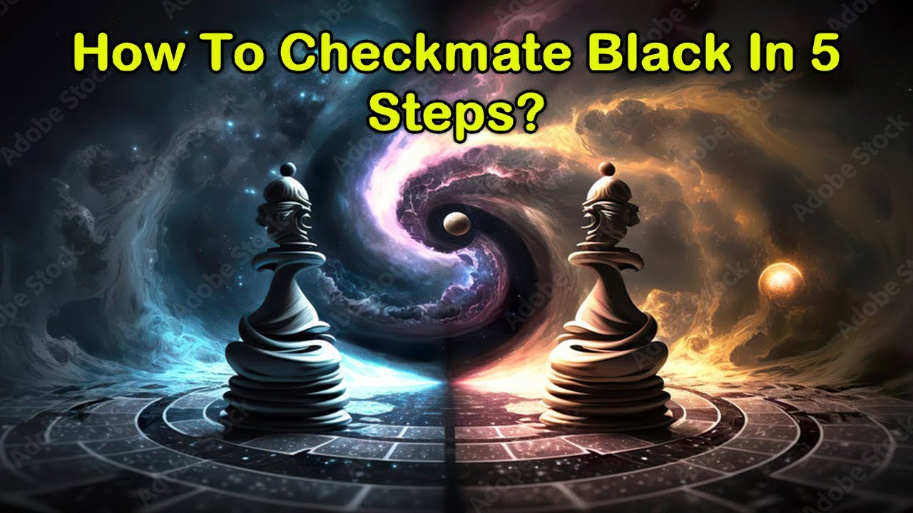 How To Checkmate Black In 5 Steps? - Chess Puzzle #473 - YouTube