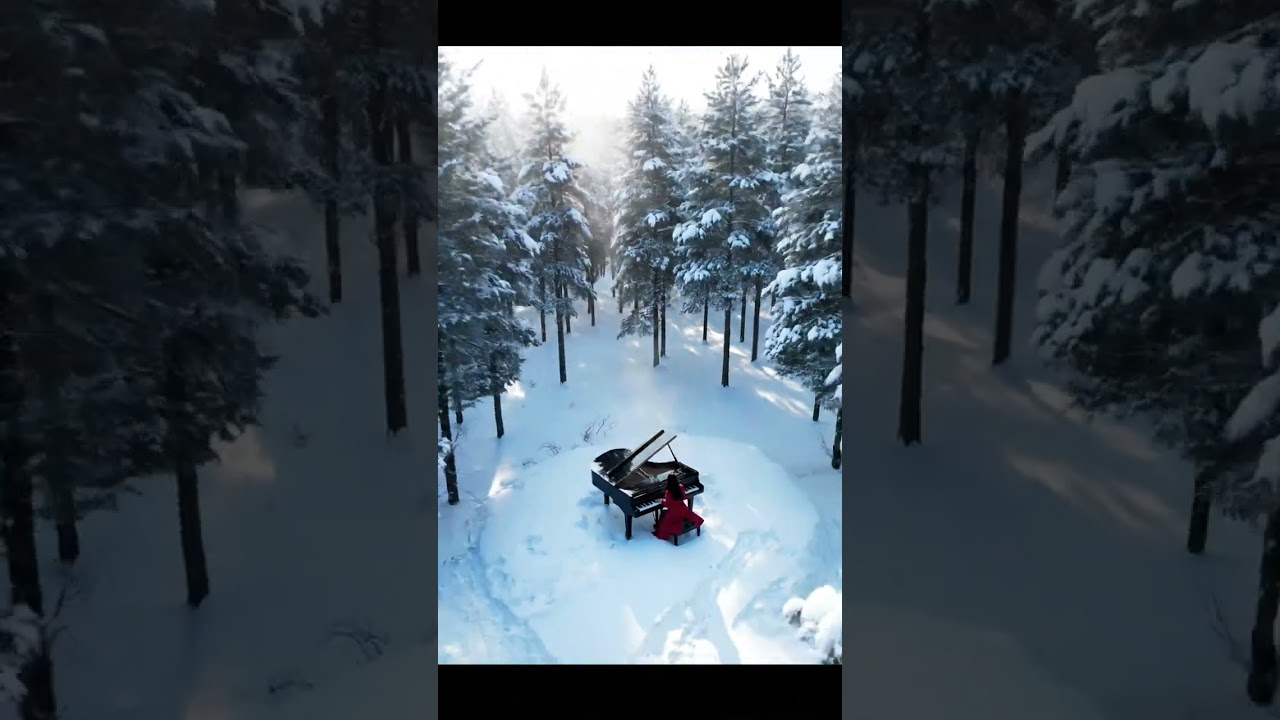 Piano in the Snow