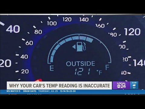 Reading on your car thermometer got you down? Here's why it might not be  accurate