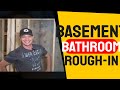 Basement Bathroom Rough-In With Breaking Conrete