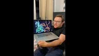 Your friend thinks the Windows 3D pipe screensaver is prestige TV
