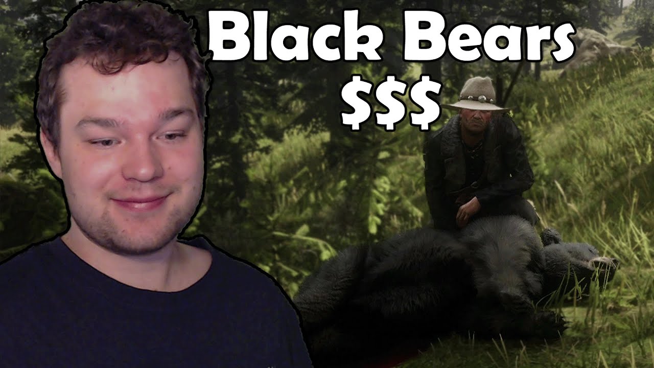Hunting Black Bears In Rdr2 Online YouTube Hunting Black Bears In Rdr2 Online YouTube
