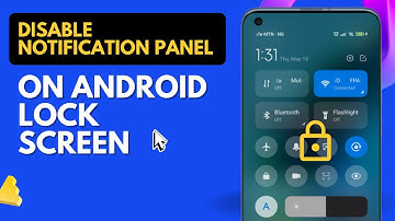 How to disable Notification Panel in Lock Screen On Android | MIUI 13