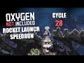 Oxygen Not Included Rocket launch Speedrun -  Launch Upgrade in 28 cycles (Modded, detail below)