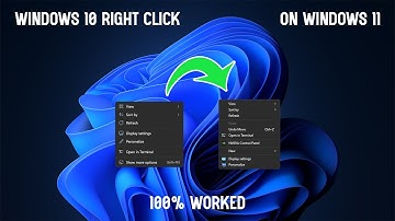 Restore Old Right-Click Windows 10 Context Menu in Windows 11