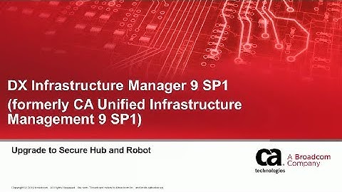 DX Infrastructure Manger: Upgrade to Secure Hub and Robot